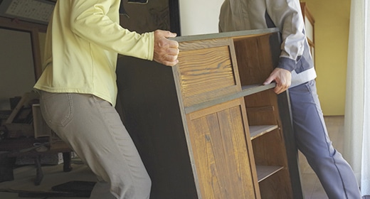 スピーディーかつ丁寧な作業